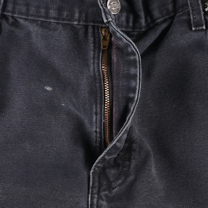 Dickies Duck Painter Pants Men's W37 cotton black type Vintage Second Hand