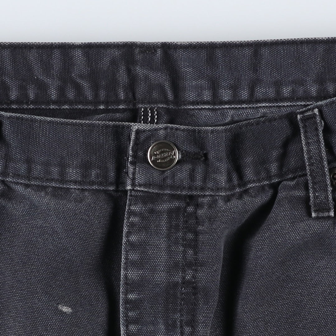 Dickies Duck Painter Pants Men's W37 cotton black type Vintage Second Hand