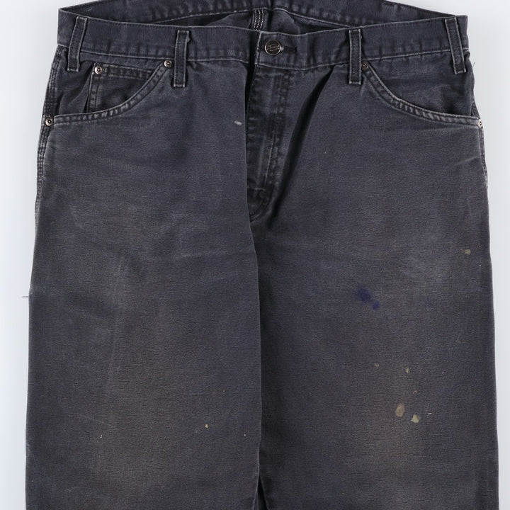 Dickies Duck Painter Pants Men's W37 cotton black type Vintage Second Hand