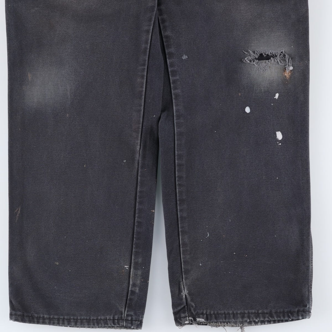 Dickies Duck Painter Pants Men's W37 cotton black type Vintage Second Hand