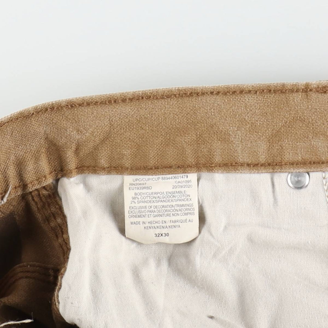 Dickies Duck Painter Pants Men's W34 equivalent cotton brown type Vintage Second Hand