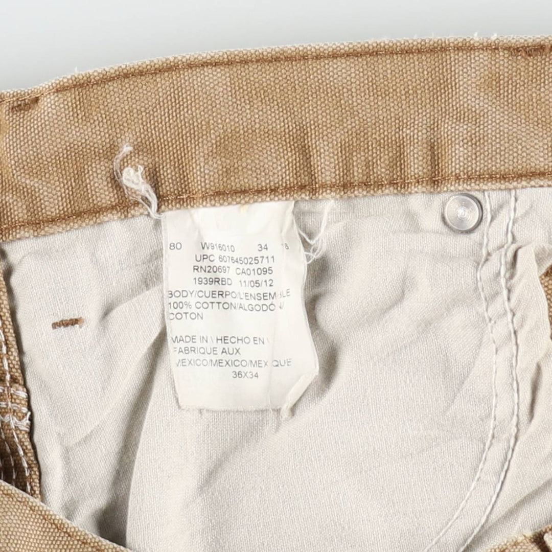 Dickies Duck Painter Pants Men's W36 cotton Beige type Vintage Second Hand