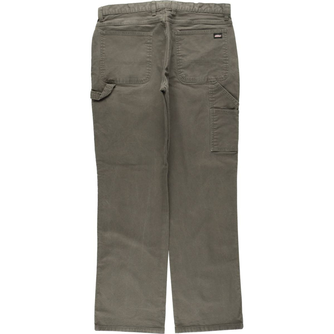 Dickies Duck Painter Pants Men's W37 cotton Khaki type Vintage Second Hand