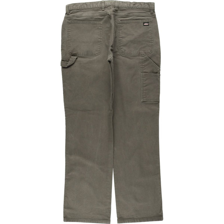 Dickies Duck Painter Pants Men's W37 cotton Khaki type Vintage Second Hand