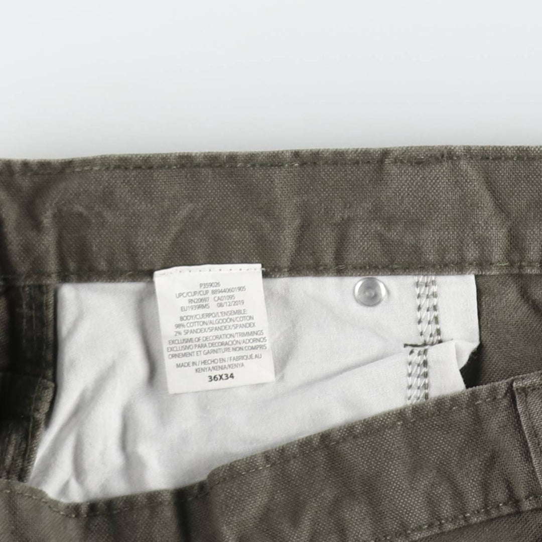 Dickies Duck Painter Pants Men's W37 cotton Khaki type Vintage Second Hand