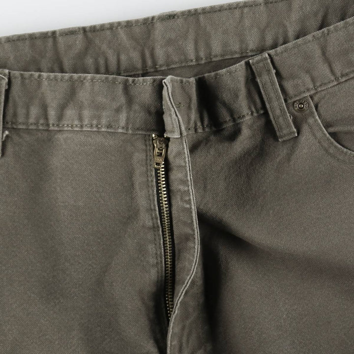 Dickies Duck Painter Pants Men's W37 cotton Khaki type Vintage Second Hand