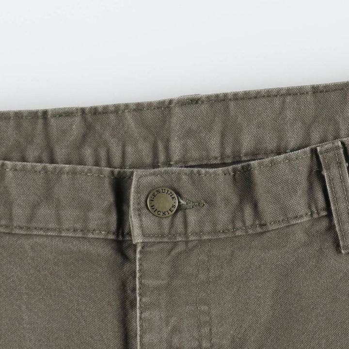Dickies Duck Painter Pants Men's W37 cotton Khaki type Vintage Second Hand