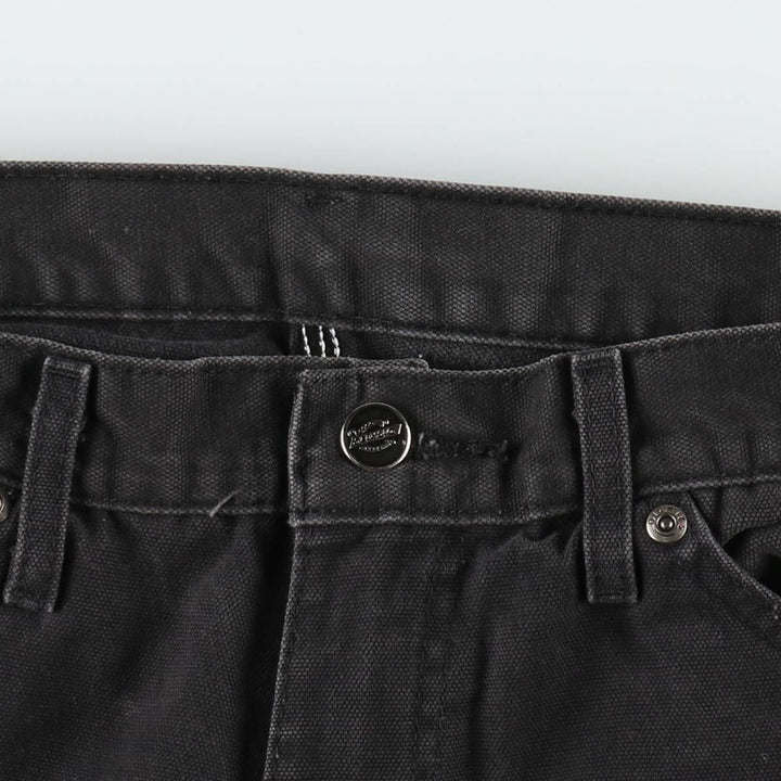 Dickies Duck Painter Pants Men's W32 equivalent cotton black type Vintage Second Hand