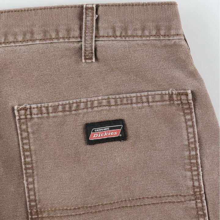 Dickies Duck Work Pants Men's W37 cotton brown type Vintage Second Hand