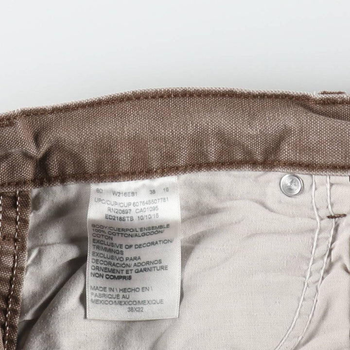 Dickies Duck Work Pants Men's W37 cotton brown type Vintage Second Hand