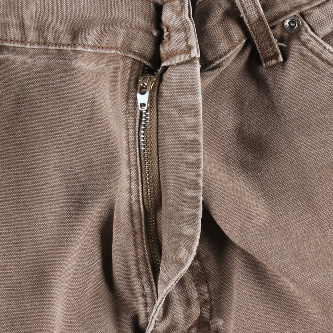 Dickies Duck Work Pants Men's W37 cotton brown type Vintage Second Hand