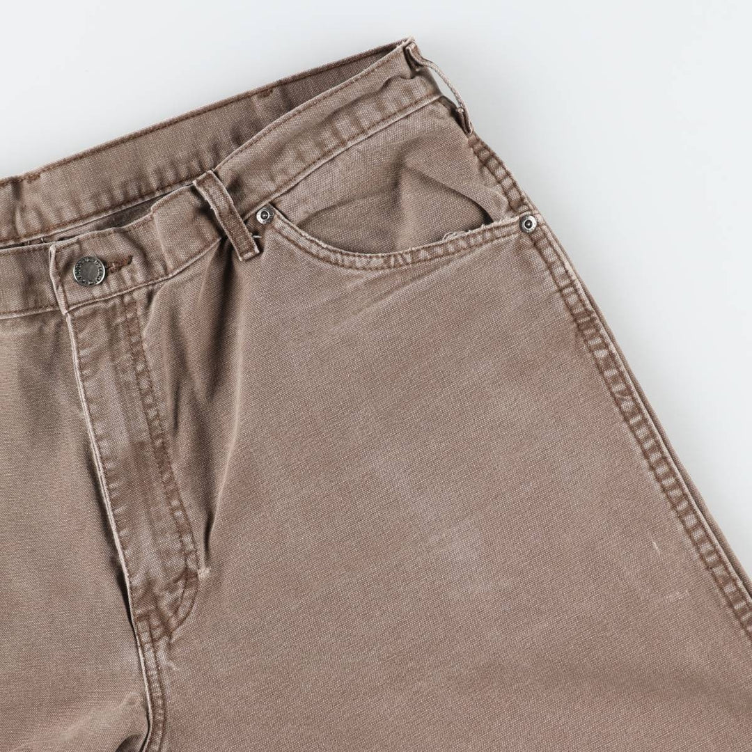Dickies Duck Work Pants Men's W37 cotton brown type Vintage Second Hand