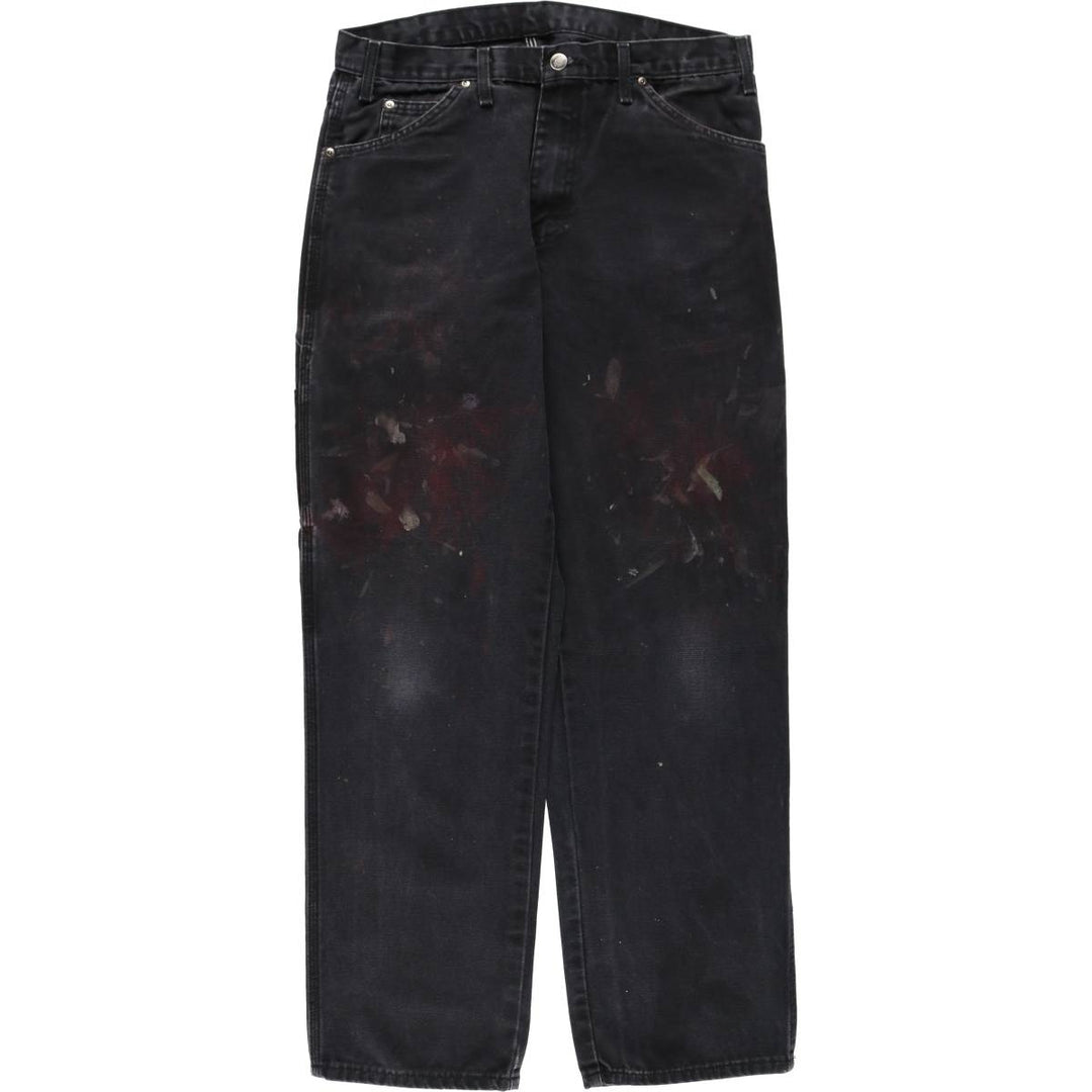 Dickies Duck Painter Pants Men's W34 equivalent cotton black type Vintage Second Hand
