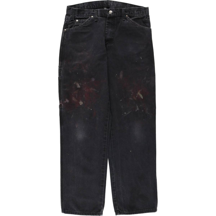 Dickies Duck Painter Pants Men's W34 equivalent cotton black type Vintage Second Hand