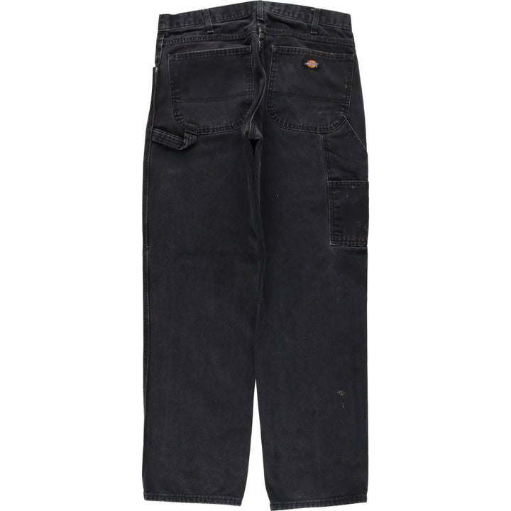 Dickies Duck Painter Pants Men's W34 equivalent cotton black type Vintage Second Hand