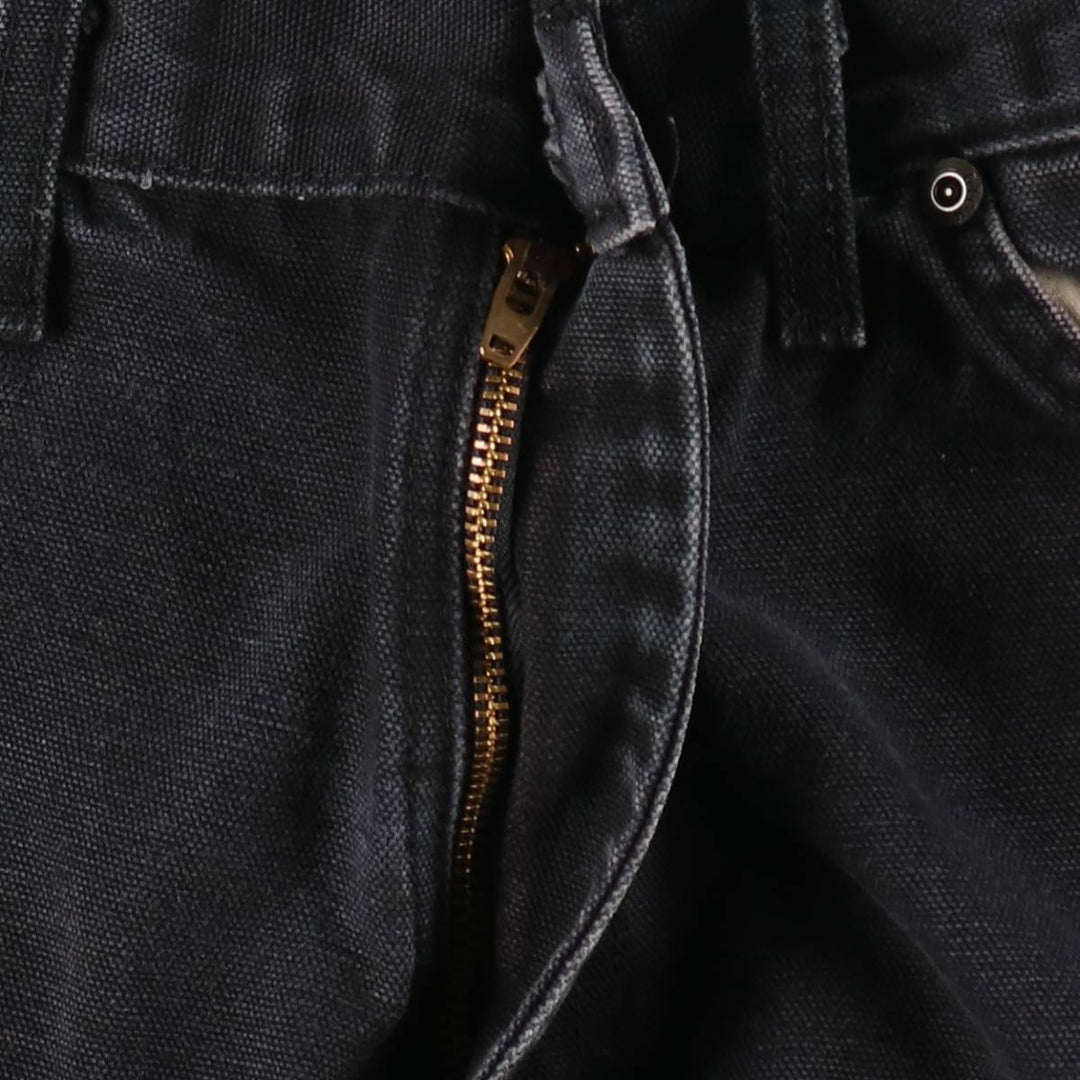 Dickies Duck Painter Pants Men's W34 equivalent cotton black type Vintage Second Hand