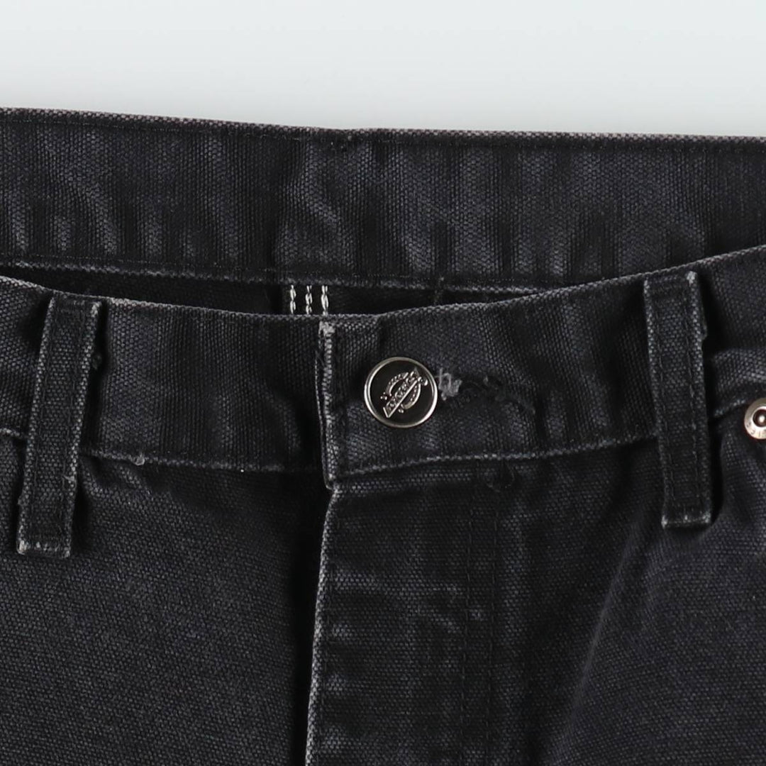 Dickies Duck Painter Pants Men's W34 equivalent cotton black type Vintage Second Hand