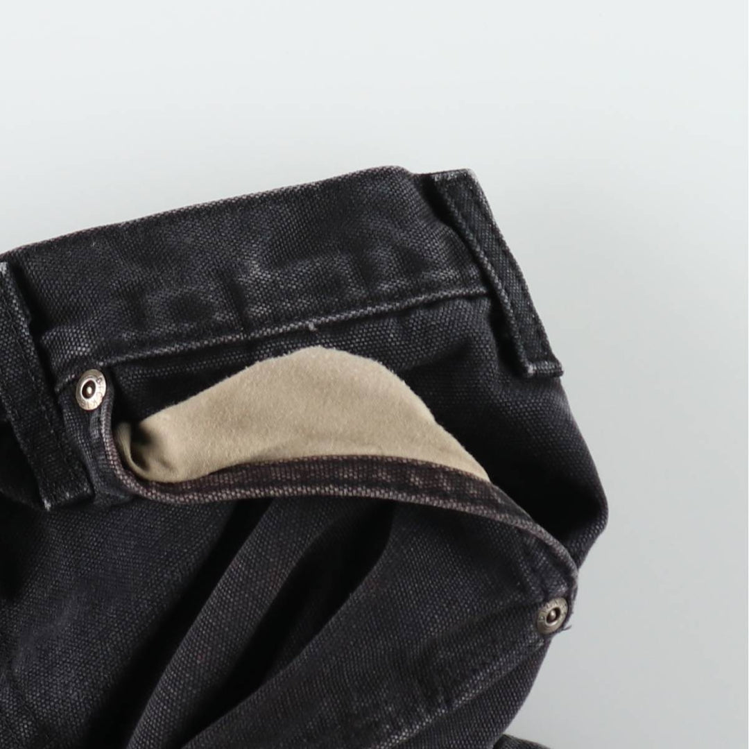 Dickies Duck Painter Pants Men's W34 equivalent cotton black type Vintage Second Hand