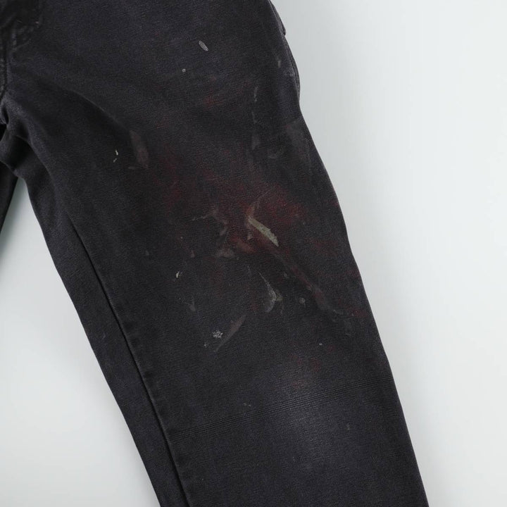 Dickies Duck Painter Pants Men's W34 equivalent cotton black type Vintage Second Hand