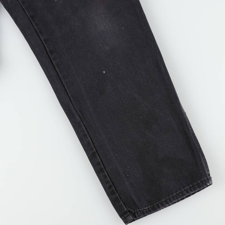 Dickies Duck Painter Pants Men's W34 equivalent cotton black type Vintage Second Hand