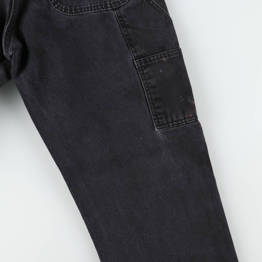 Dickies Duck Painter Pants Men's W34 equivalent cotton black type Vintage Second Hand