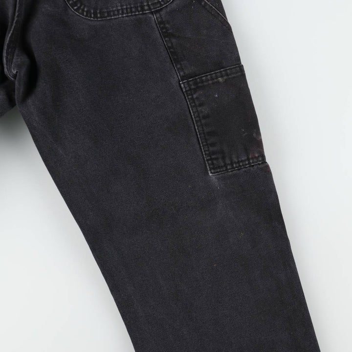 Dickies Duck Painter Pants Men's W34 equivalent cotton black type Vintage Second Hand