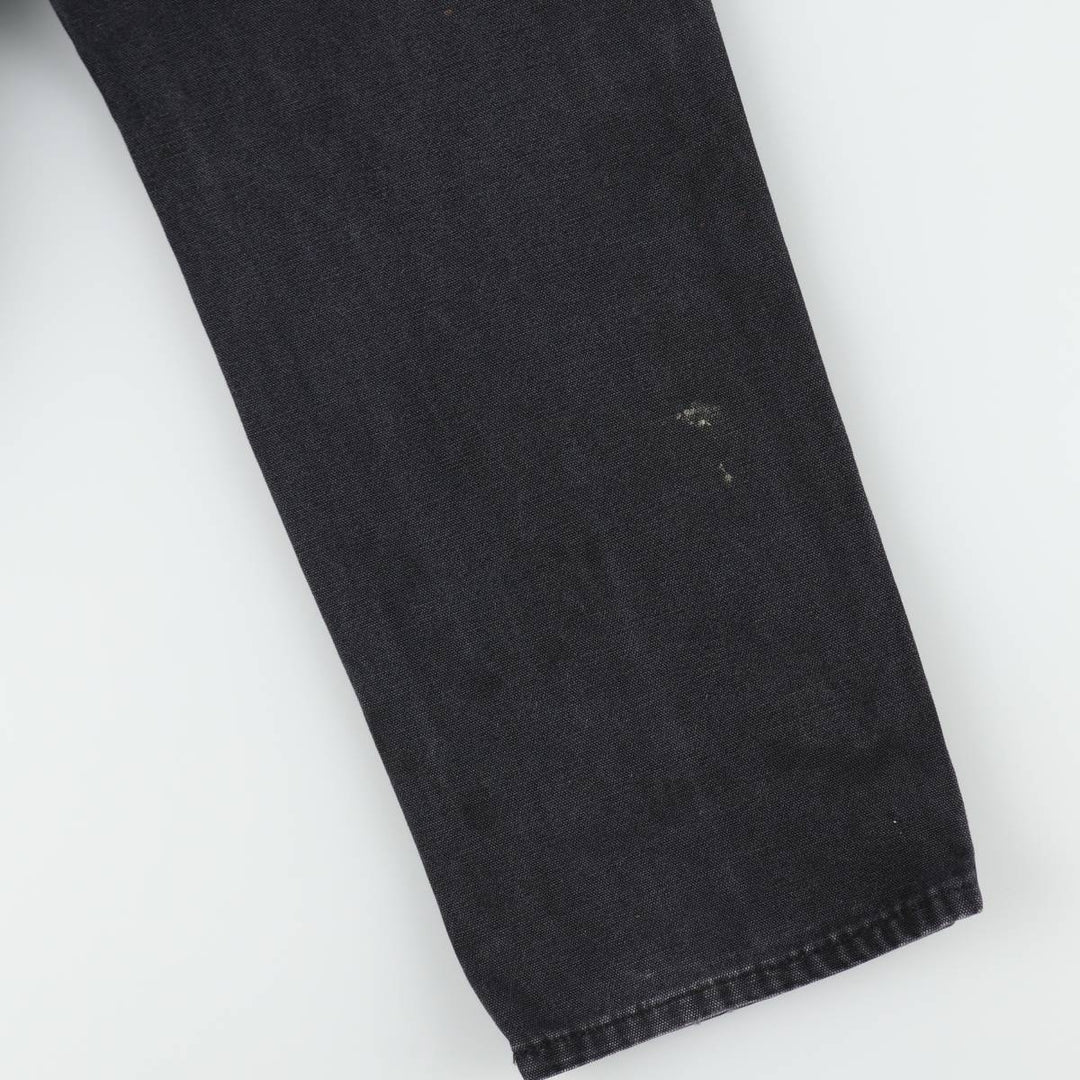 Dickies Duck Painter Pants Men's W34 equivalent cotton black type Vintage Second Hand