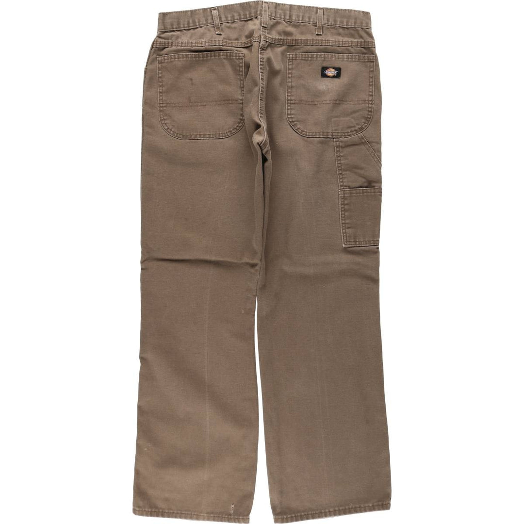 Dickies Duck Work Pants Men's W36 cotton Beige type Vintage Second Hand