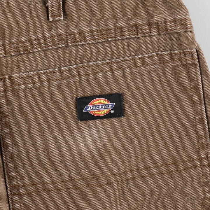 Dickies Duck Work Pants Men's W36 cotton Beige type Vintage Second Hand