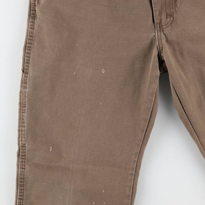 Dickies Duck Work Pants Men's W36 cotton Beige type Vintage Second Hand