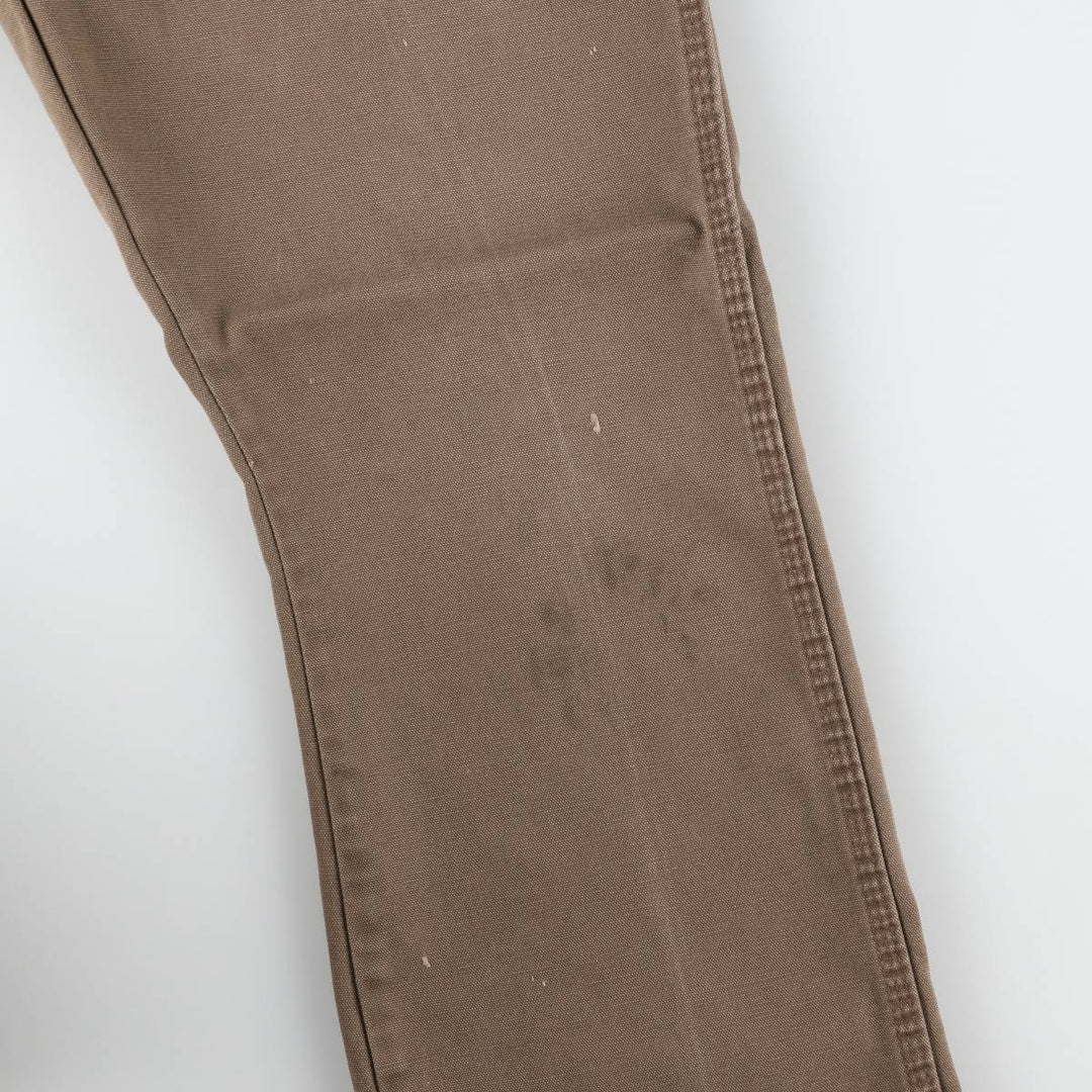 Dickies Duck Work Pants Men's W36 cotton Beige type Vintage Second Hand