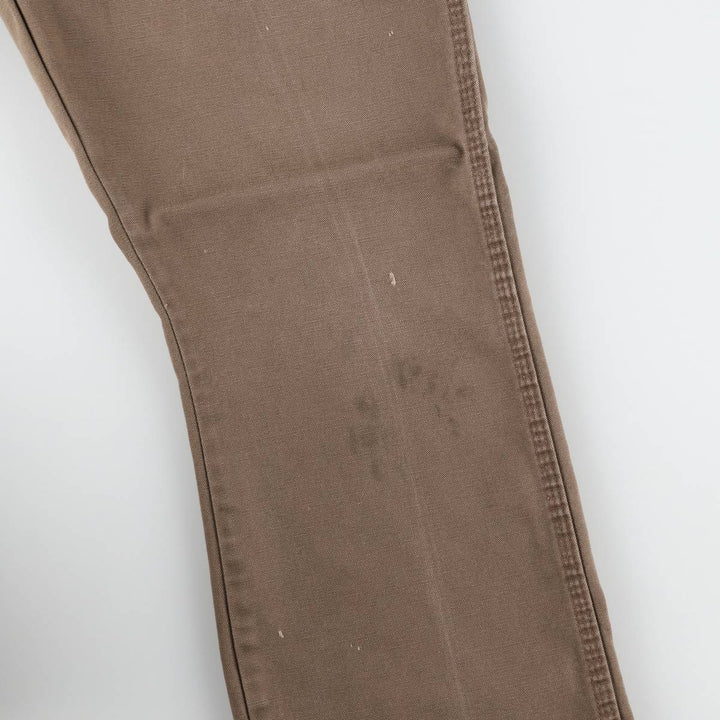 Dickies Duck Work Pants Men's W36 cotton Beige type Vintage Second Hand