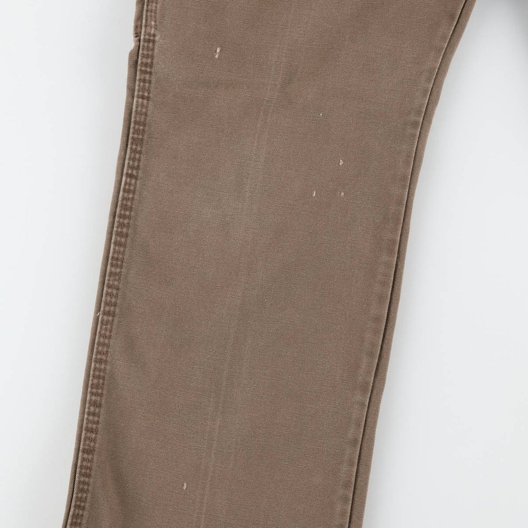Dickies Duck Work Pants Men's W36 cotton Beige type Vintage Second Hand
