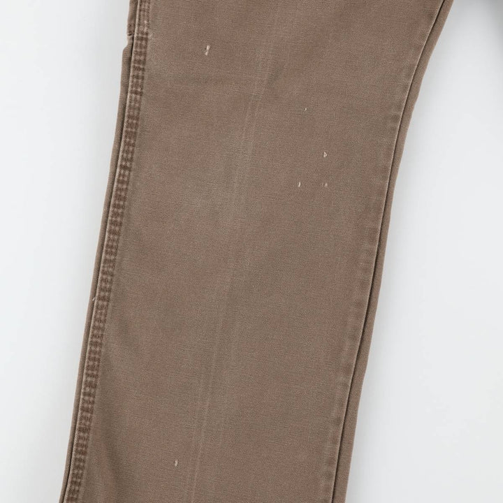 Dickies Duck Work Pants Men's W36 cotton Beige type Vintage Second Hand