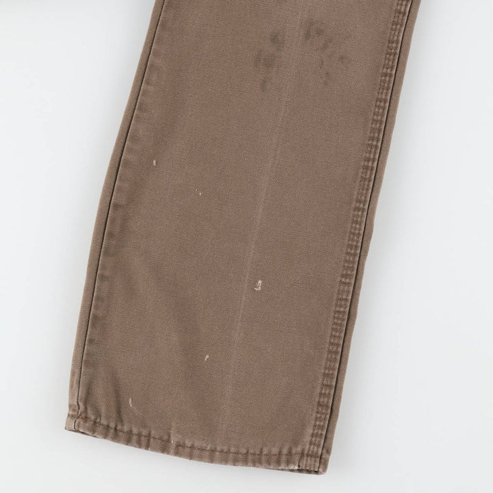 Dickies Duck Work Pants Men's W36 cotton Beige type Vintage Second Hand
