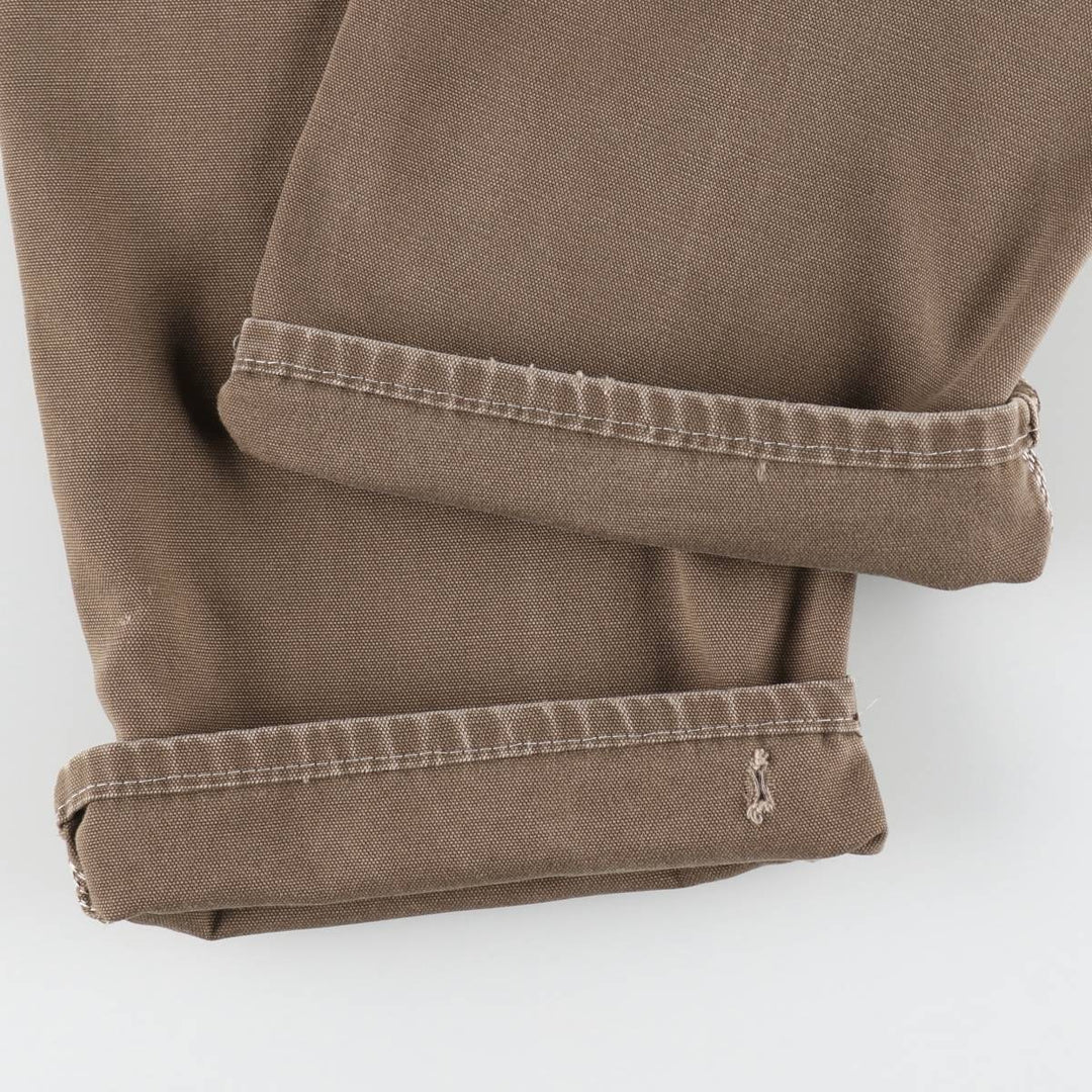 Dickies Duck Work Pants Men's W36 cotton Beige type Vintage Second Hand