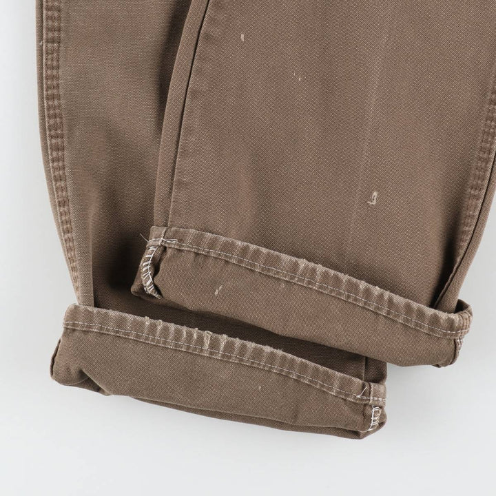 Dickies Duck Work Pants Men's W36 cotton Beige type Vintage Second Hand