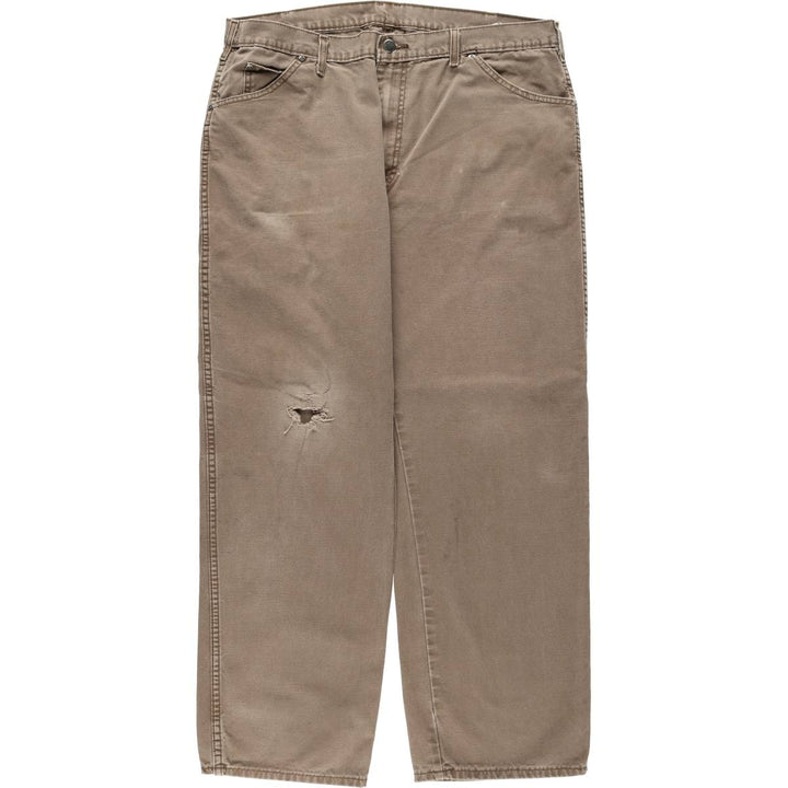Dickies Duck Work Pants, Men's W39 (approx.) cotton brown type Vintage Second Hand