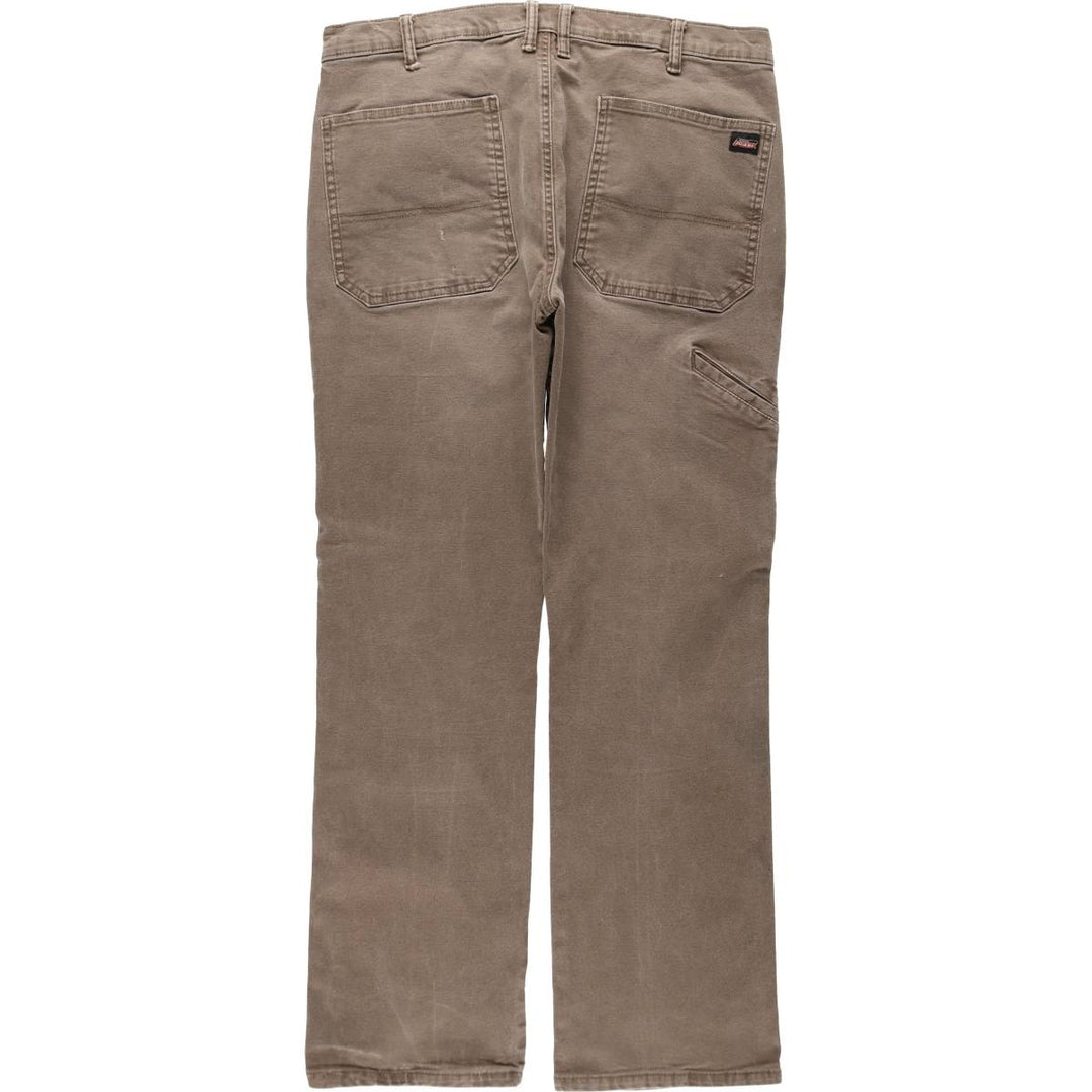 Dickies Duck Work Pants Men's W35 unclear brown type Vintage Second Hand