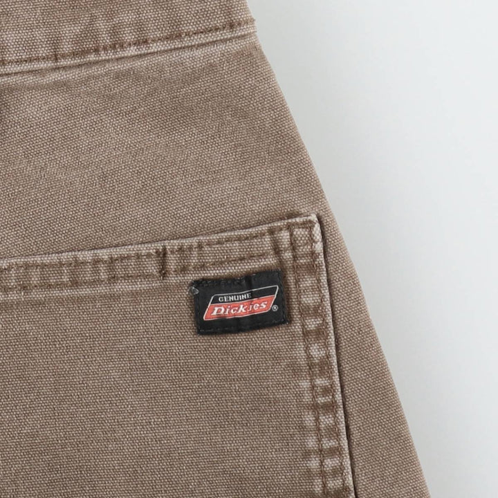 Dickies Duck Work Pants Men's W35 unclear brown type Vintage Second Hand