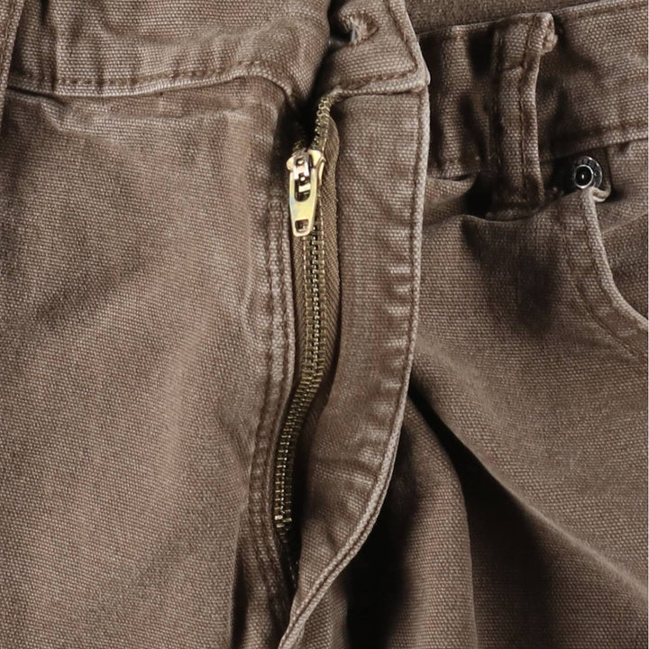 Dickies Duck Work Pants Men's W35 unclear brown type Vintage Second Hand