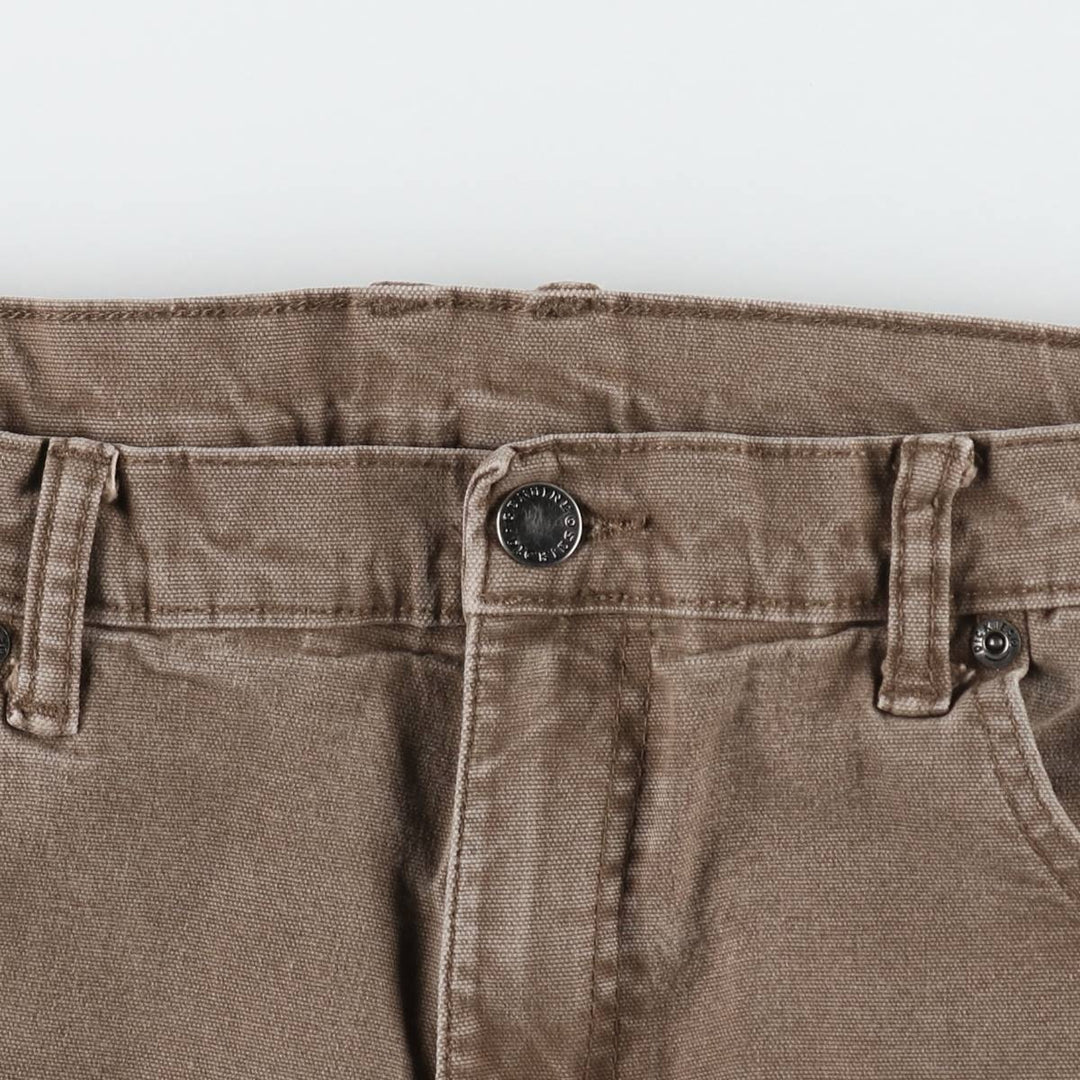 Dickies Duck Work Pants Men's W35 unclear brown type Vintage Second Hand