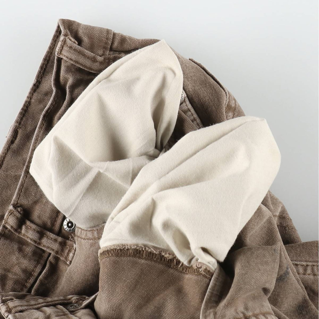 Dickies Duck Work Pants Men's W35 unclear brown type Vintage Second Hand