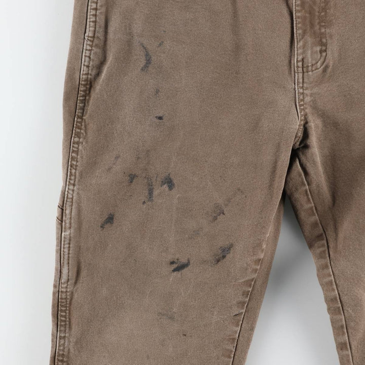 Dickies Duck Work Pants Men's W35 unclear brown type Vintage Second Hand