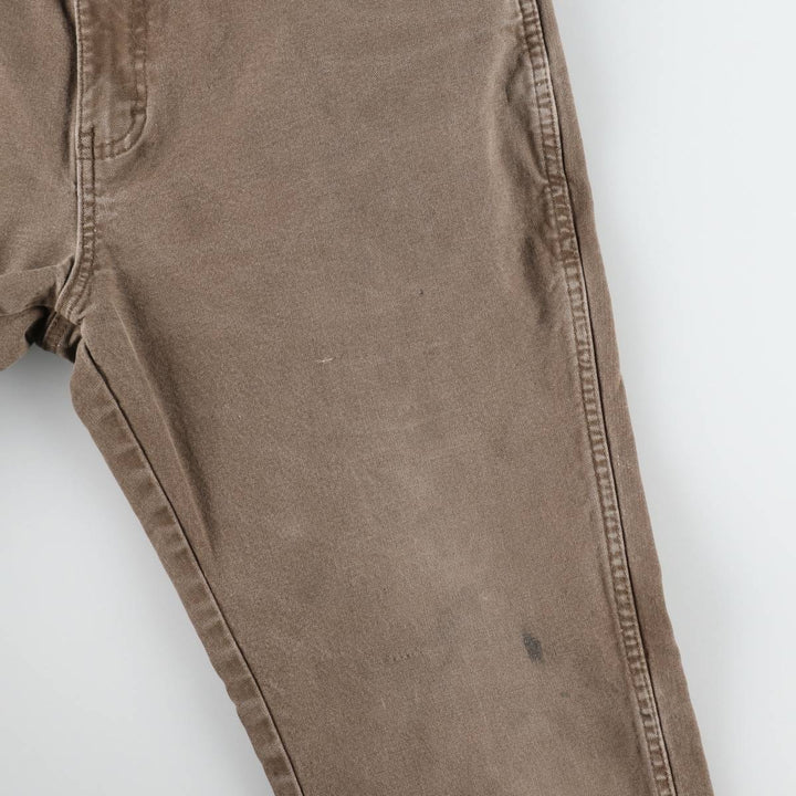 Dickies Duck Work Pants Men's W35 unclear brown type Vintage Second Hand