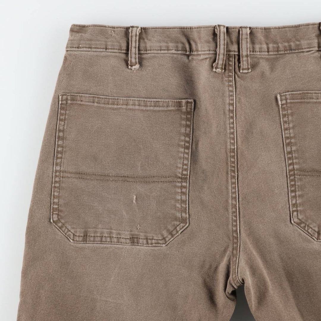 Dickies Duck Work Pants Men's W35 unclear brown type Vintage Second Hand