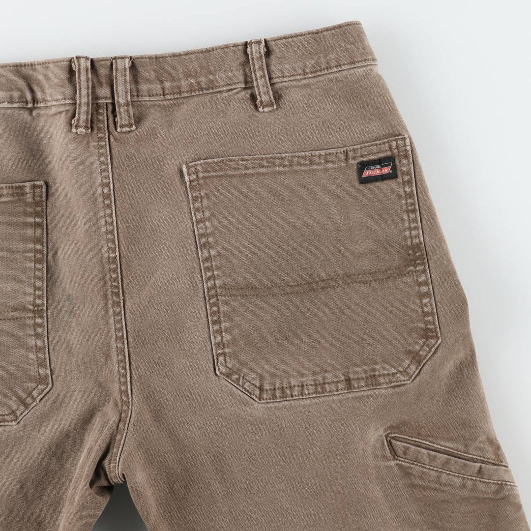 Dickies Duck Work Pants Men's W35 unclear brown type Vintage Second Hand