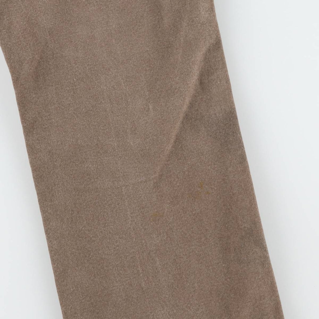Dickies Duck Work Pants Men's W35 unclear brown type Vintage Second Hand