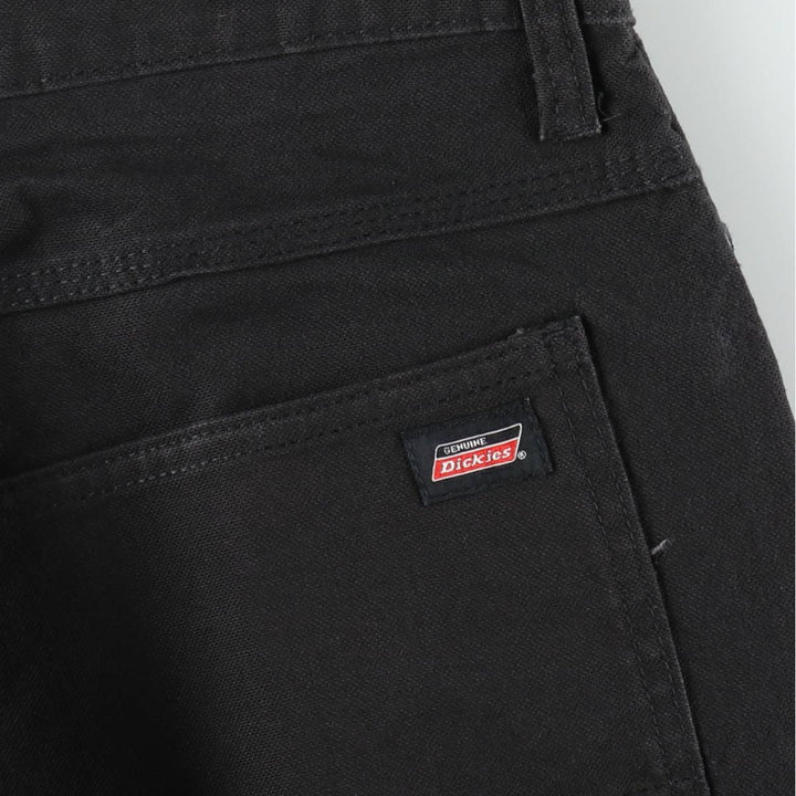 Dickies Duck Painter Pants Men's W34 equivalent cotton black type Vintage Second Hand