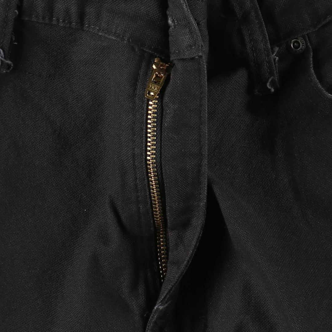 Dickies Duck Painter Pants Men's W34 equivalent cotton black type Vintage Second Hand